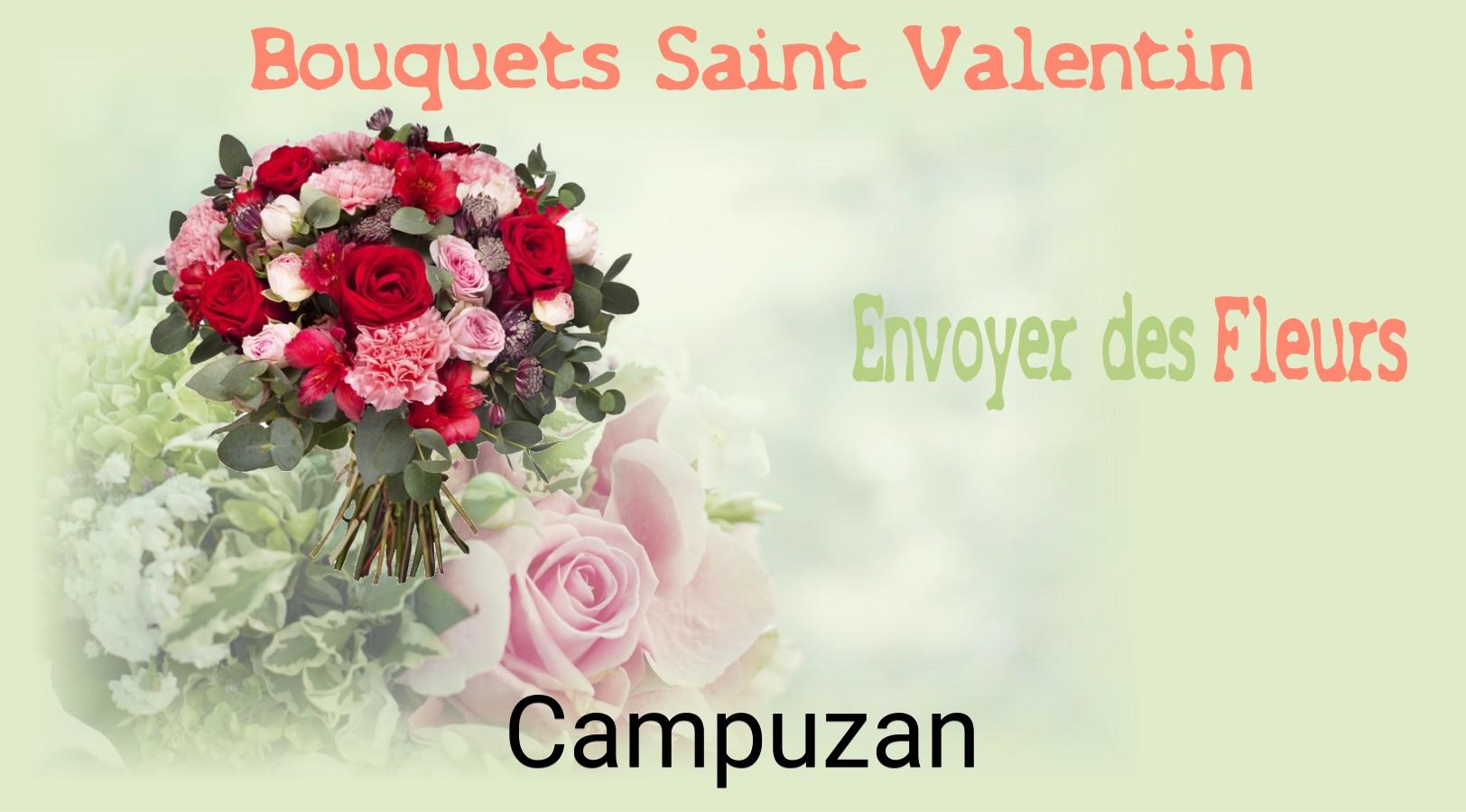 Roses de Saint-Valentin livrées à Campuzan